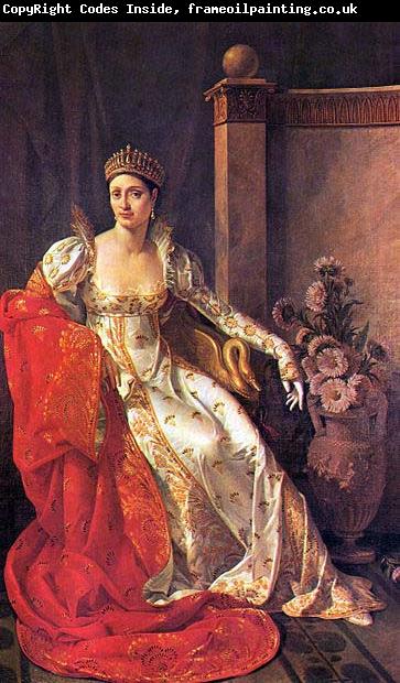 Marie-Guillemine Benoist Portrait of Elisa Bonaparte, Grand Duchess of Tuscany.
